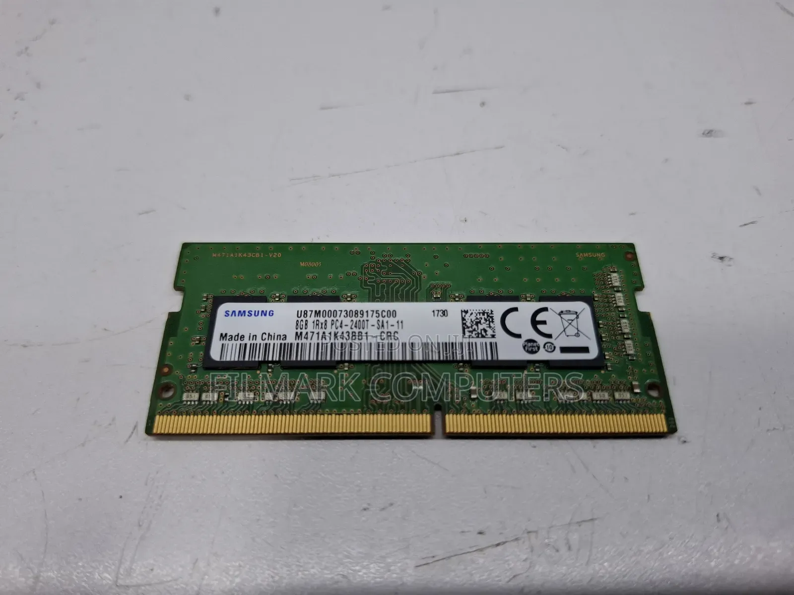 Samsung 8gb 1rx8 Pc4-2400t-Sa1-11 Laptop Memory Ddr4