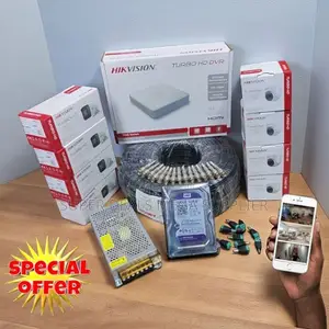 Hikvision 8 Camera Full Hd 1080p Security CCTV Kit With DVR