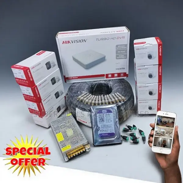 Hikvision 8 Channel Hd 1080p Security Camera Complete Kit