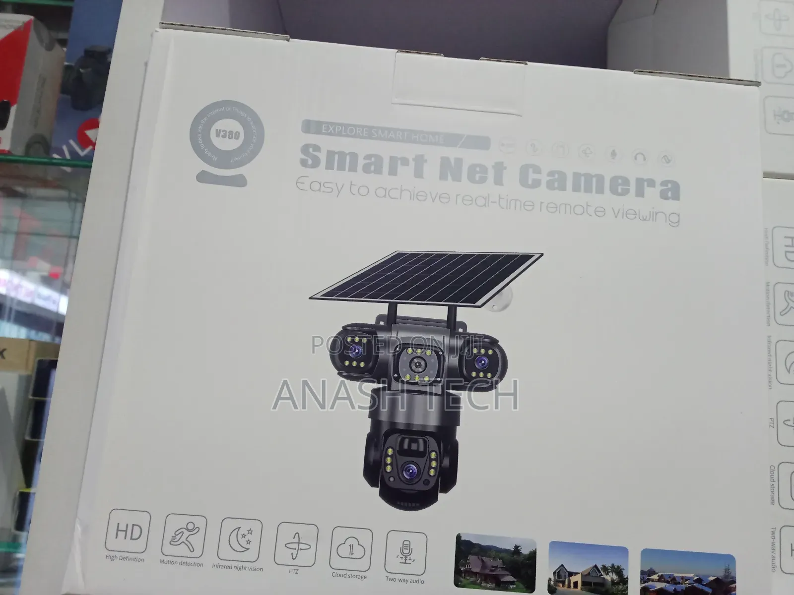 Waterproof and Dustproof for Outdoor Use CCTV 4g Camera