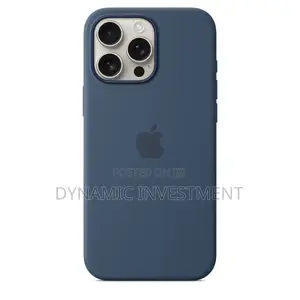 Apple iPhone 16 Pro Max Silicone Case With Magsafe – Denim