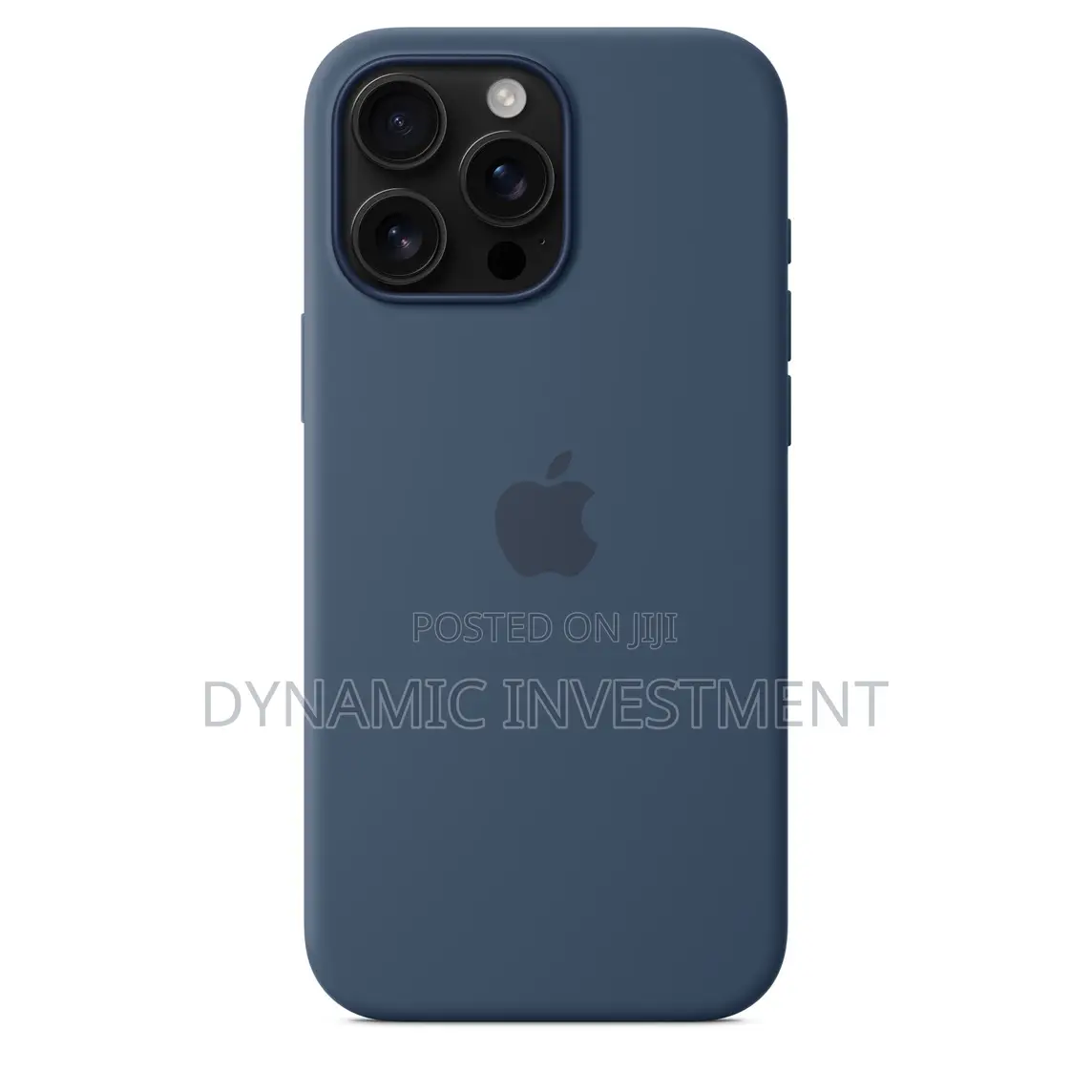 Apple iPhone 16 Pro Max Silicone Case With Magsafe – Denim