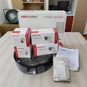 Hikvision Complete 4 Camera 1080p Night Vision CCTV Kit With Hard Disk