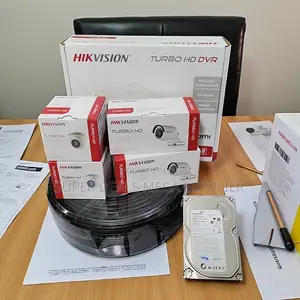 Hikvision 1080p 4 Camera Security Kit With 4 Channel DVR and Cables
