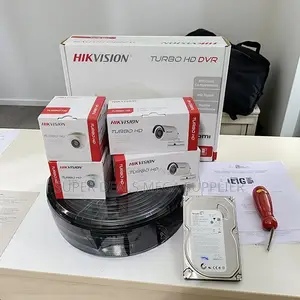 Hikvision 4 Camera 1080p Hd Security System Night Vision With DVR Kit