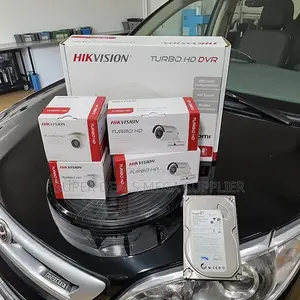 Hikvision 1080p Night Vision CCTV Kit 4 Cameras With DVR and Hard Disk
