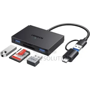 Ugreen 4 in 1 Card Reader With Usb -C Usb -a 2 in 1 Interface Cm812