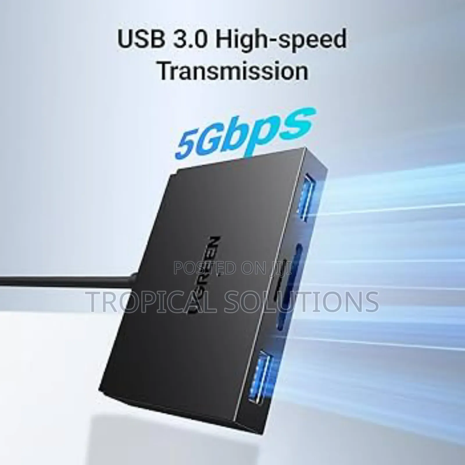 Ugreen 4 in 1 Card Reader With Usb -C and Usb -a 2 in 1 Interface