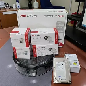 Hikvision 1080p Full Hd CCTV Kit 4 Cameras With DVR and Rg59 Cables
