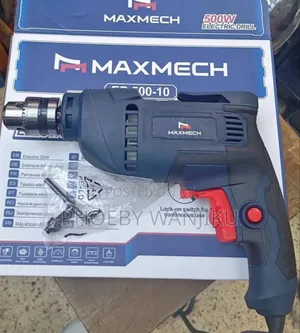 Lock on Switch Maxmech Corded Drill