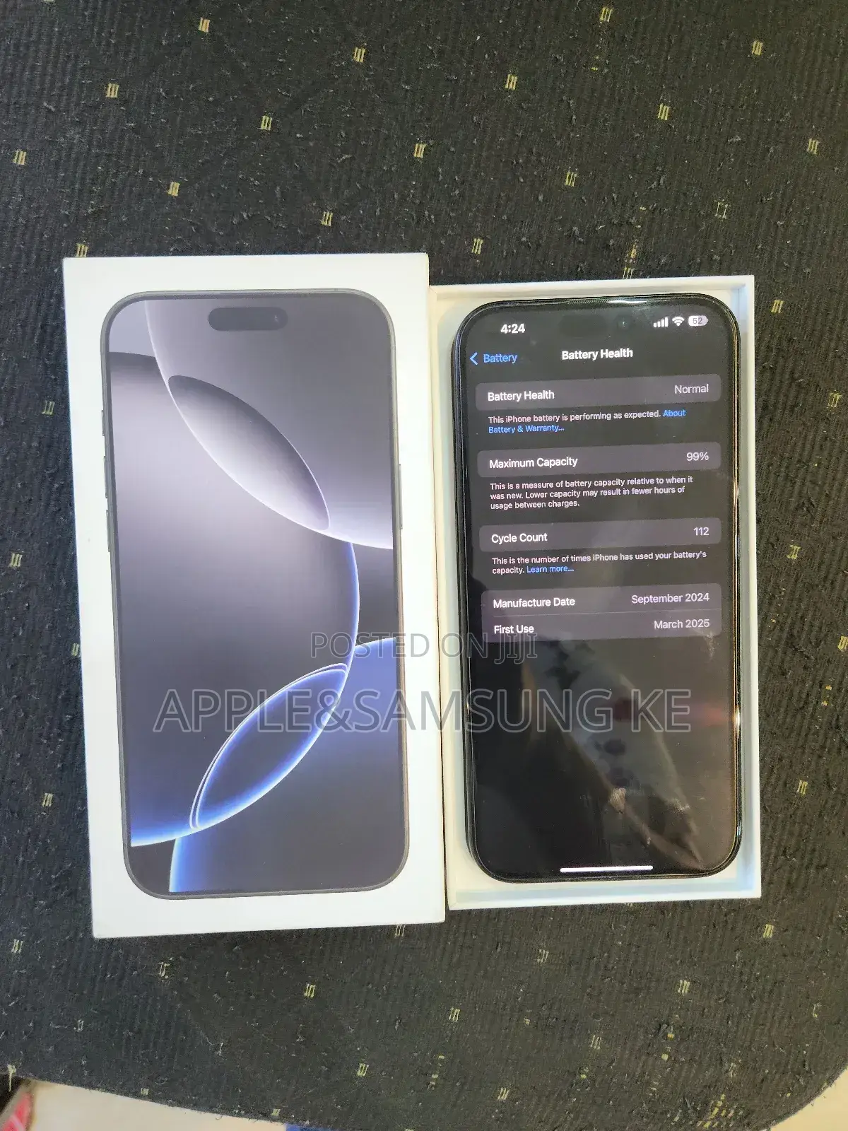 Apple iPhone 16 Pro Max 256 GB Black