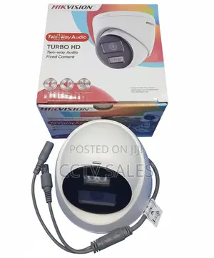High Definition Quality Hikvision Dome Audio CCTV Camera