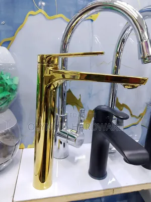 Gold Basin Mixer (Counter Top) Basin
