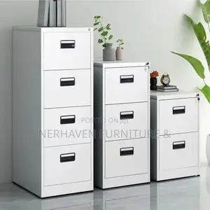 4-Drawer Office File Cabinet – Durable Secure