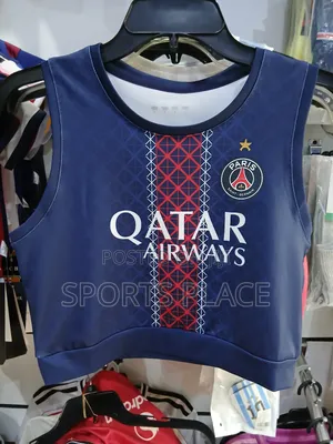 New Season PSG Crop Top Jersey