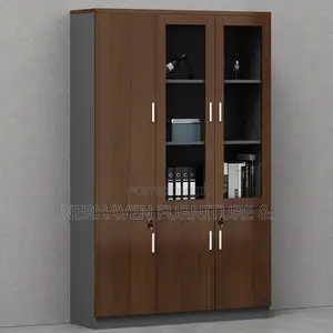 Wooden Office Cabinet – Elegant Spacious