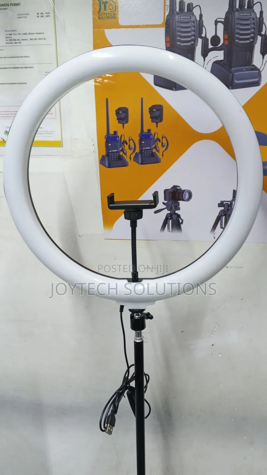 14 Inch Ring Fill Light, 2m Tripod Stand