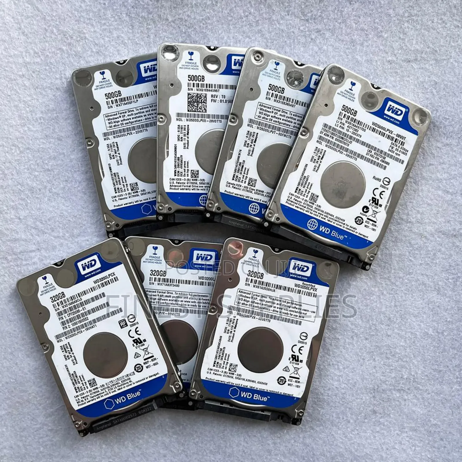 320gb Internal Hard Disk Available