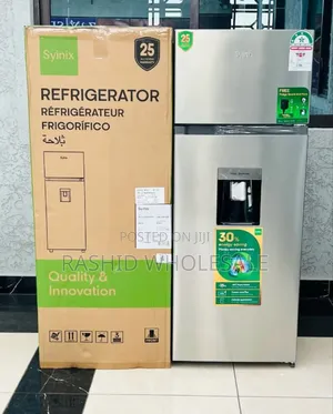 Syinix 210l Double Door Fridge