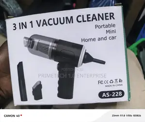 3 in 1 Car Vacuum Cleaner-Rechargeable