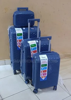 4in1 Unbreakable Rubber Luggage – Spacious