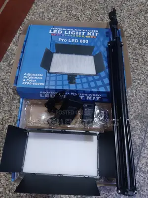 Professional Studio Light Led 800+ Complete Kit