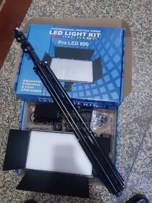 Studio Light Kit Led 800+ Adjustable Led Brightness and Color RGB Lamp