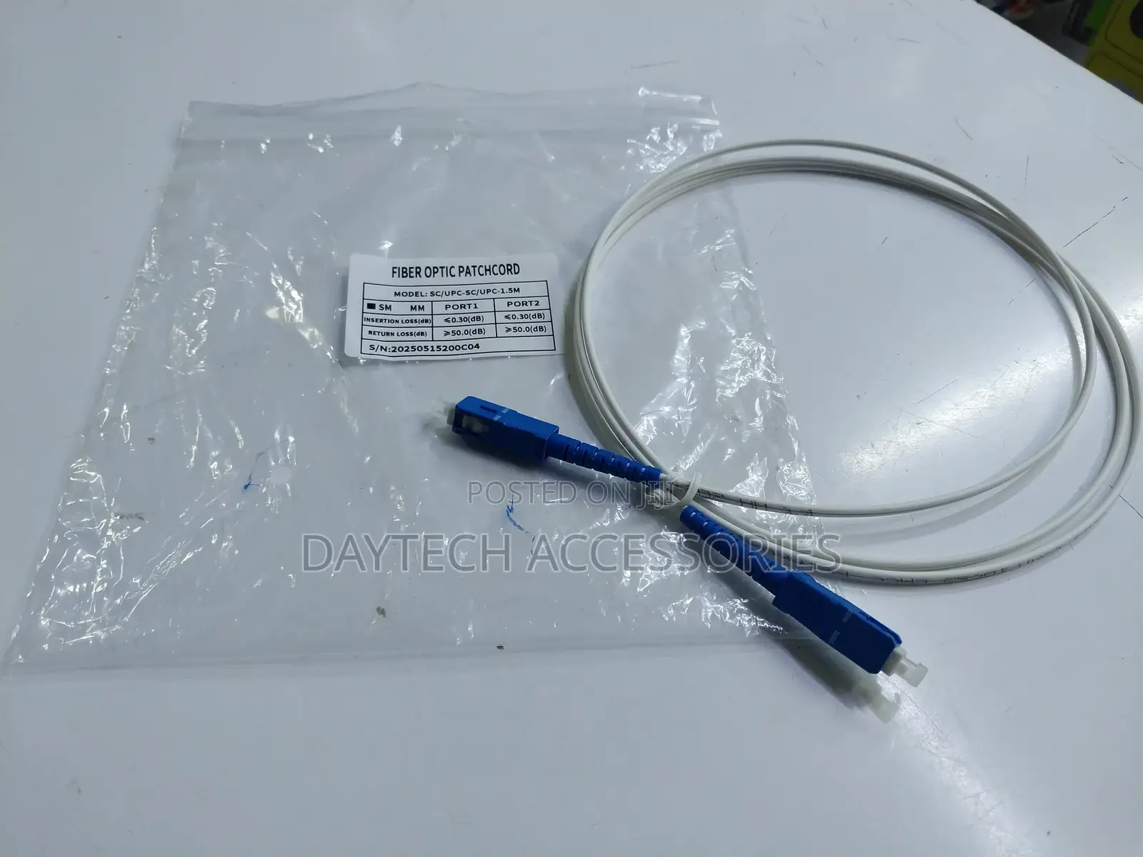 Fiber Optic Patchcord.