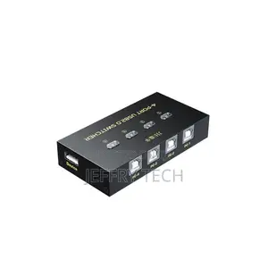 Usb 2.0 Switch Selector – 4x4 Usb Hub Sharing Switch for 4 Computers