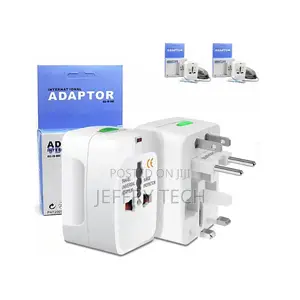 Universal Travel Adapter and Surge Protector Without Usb Charging Port
