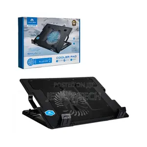 Cooling Plastic Notebook Cooler Laptop Cooler One Big Fan for 13-17 In