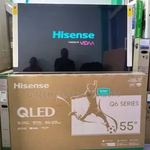Hisense 55inch Qled Frameless, Youtube, Netflix Tv