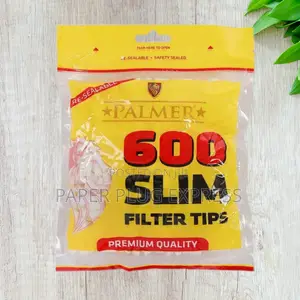Palmer Slim Cotton Filter Tips - 600 Tips