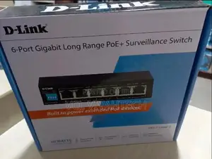 D-Link 6-Port Gigabit Poe Switch