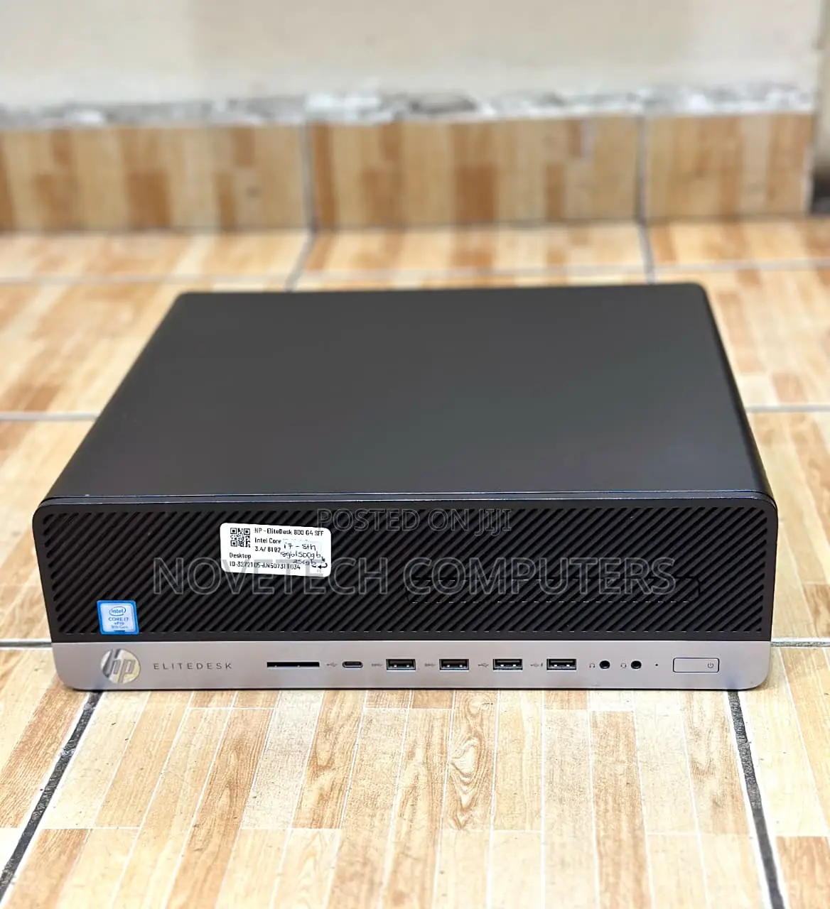 Desktop Computer HP EliteDesk 800 G4 8GB Intel Core i7 HDD+SSD 500GB