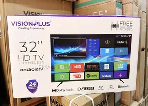 Vision Plus 32 Inch Smart Android Frameless Hd Tv Vp8832s