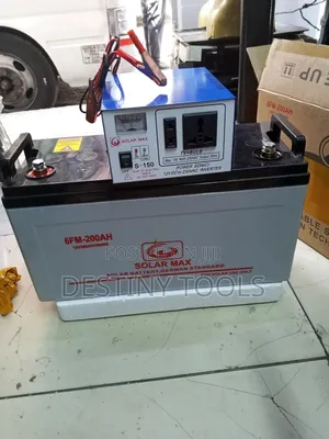 150va Solar Inverter+200ah Solar Max Battery