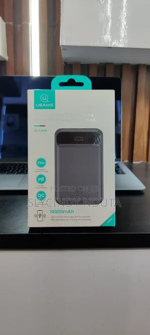 Usams Pb72 Dual-Port Fast Charging Magnetic Wireless Power Bank