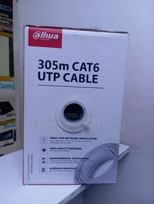 Dahua Utp Ethernet Cable Cat6 Network Cable Available