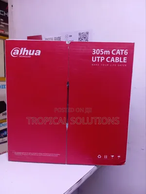 Dahua Utp Ethernet Cable Cat6 Network Cable Available