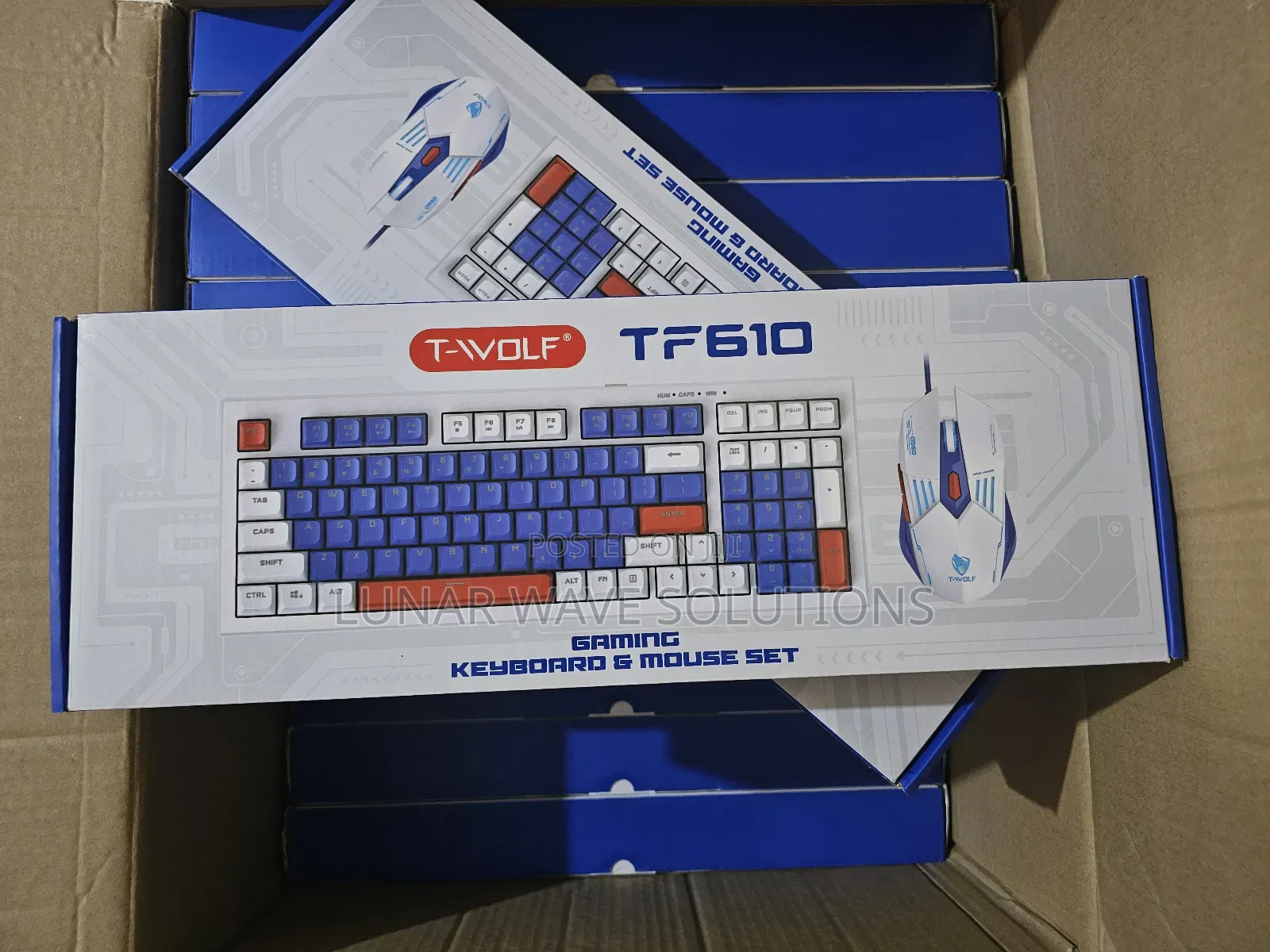 Gaming Keyboard and Mouse Combo Tf610