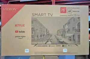 New Vitron 75 Inch Frameless Smart Tv