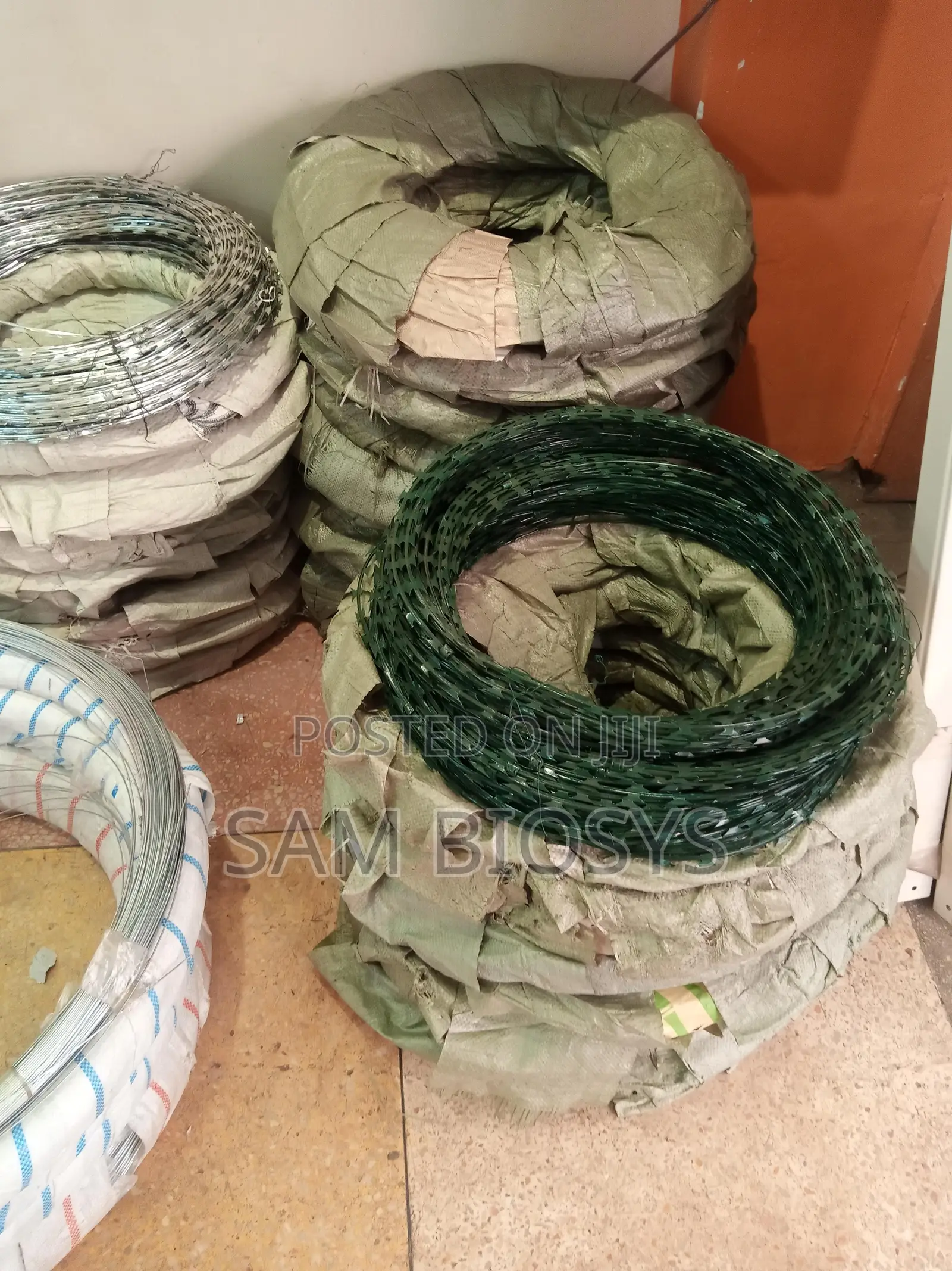 Sharp Blade Razor Wire
