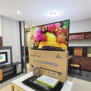 Solarmax 32 Inch Smart Android Frameless Led Tv Internet Ready