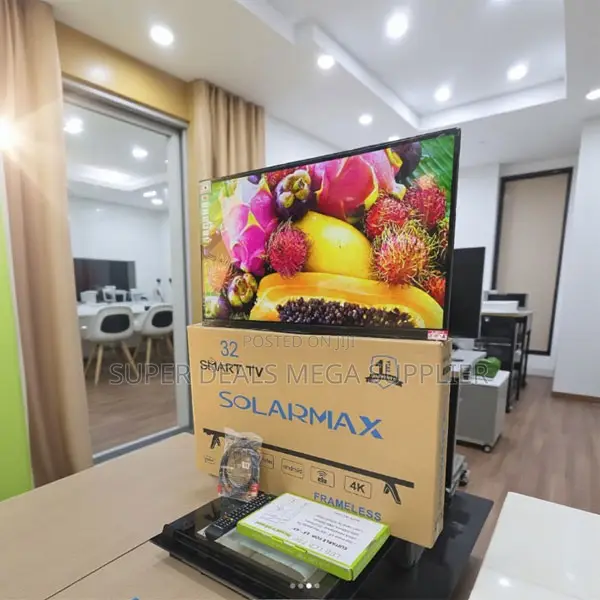 Solarmax 32 Inch Frameless Smart Led Tv With Android Features