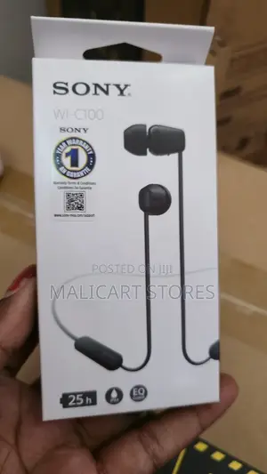 Sony Wi-C100 Wireless in Ear Headphone