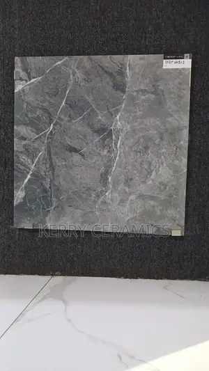 Glossy Dark Grey 600*600mm Floor Tiles