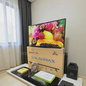 Solarmax 32 Inch Android Frameless Smart Tv With Wifi Connection
