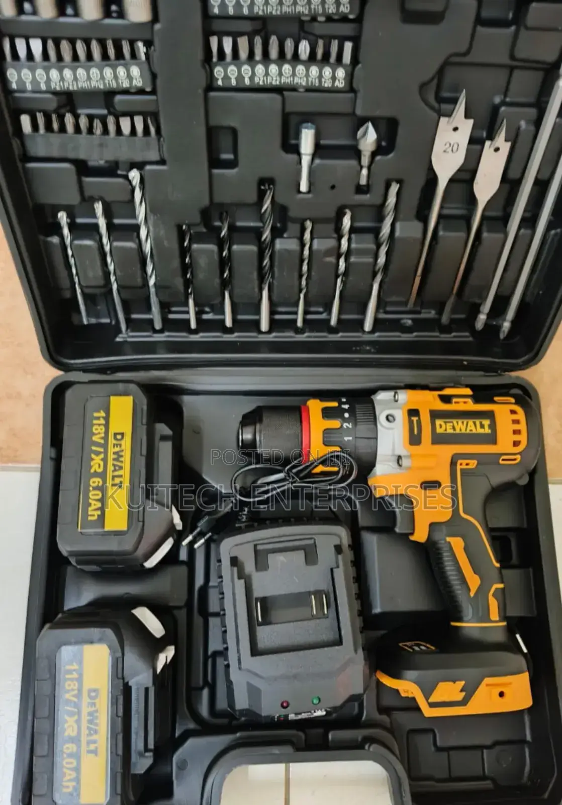 Dewalt 118v Impact Hammer Drill Cordless