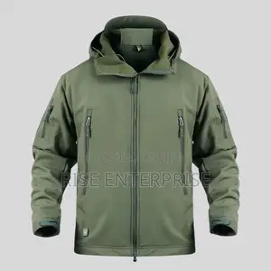 Tactical Softshell Waterproof Jacket -Army Green